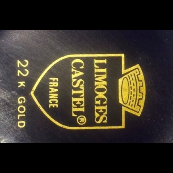 Cobalt Blue Vanity Fragonard Limoges Castel Box - Picture 6 of 12